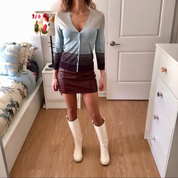 Emporio Armani Viscose Striped Top - Picture 8 of 8